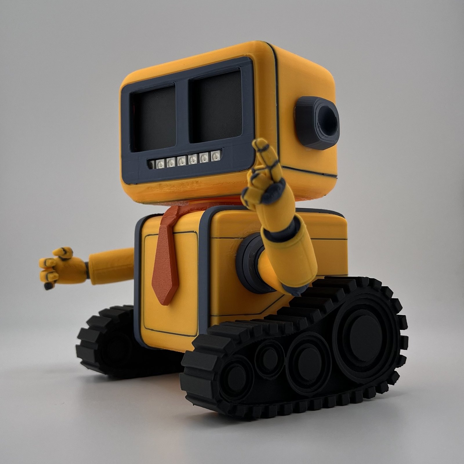 Wall-E style trader robot