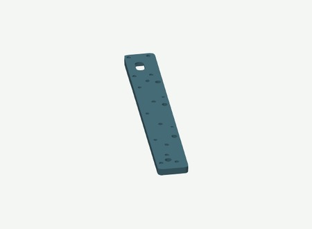 Right Outer Track Frame in its print orientation