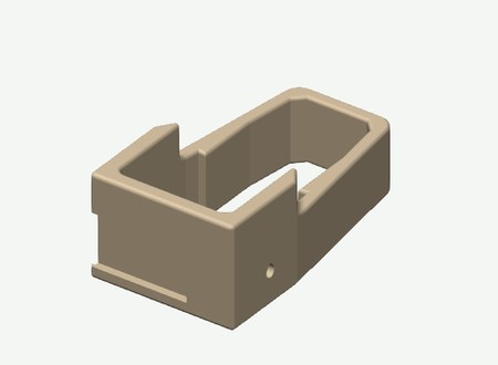 SO101 Base motor holder in its print orientation
