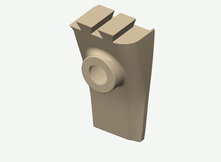 Split cover · LiDAR extension in its print orientation